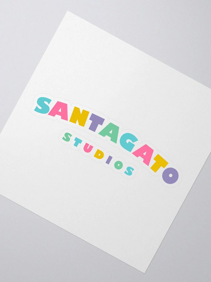 Santagato Studios Colorful Sticker product image (2)
