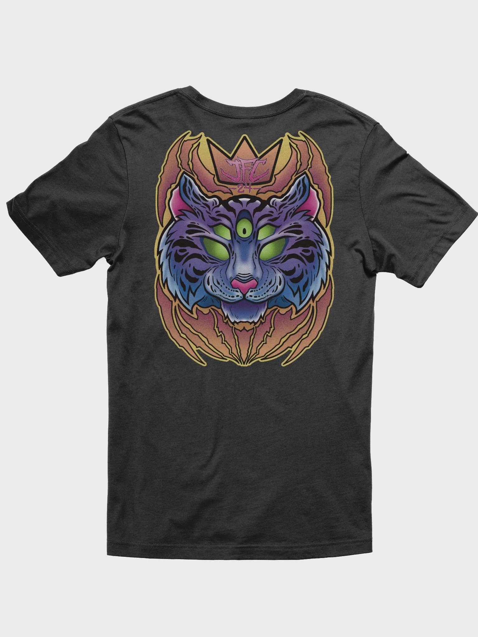 Tiger King -24- (Back Design on Supersoft T-Shirt) product image (2)