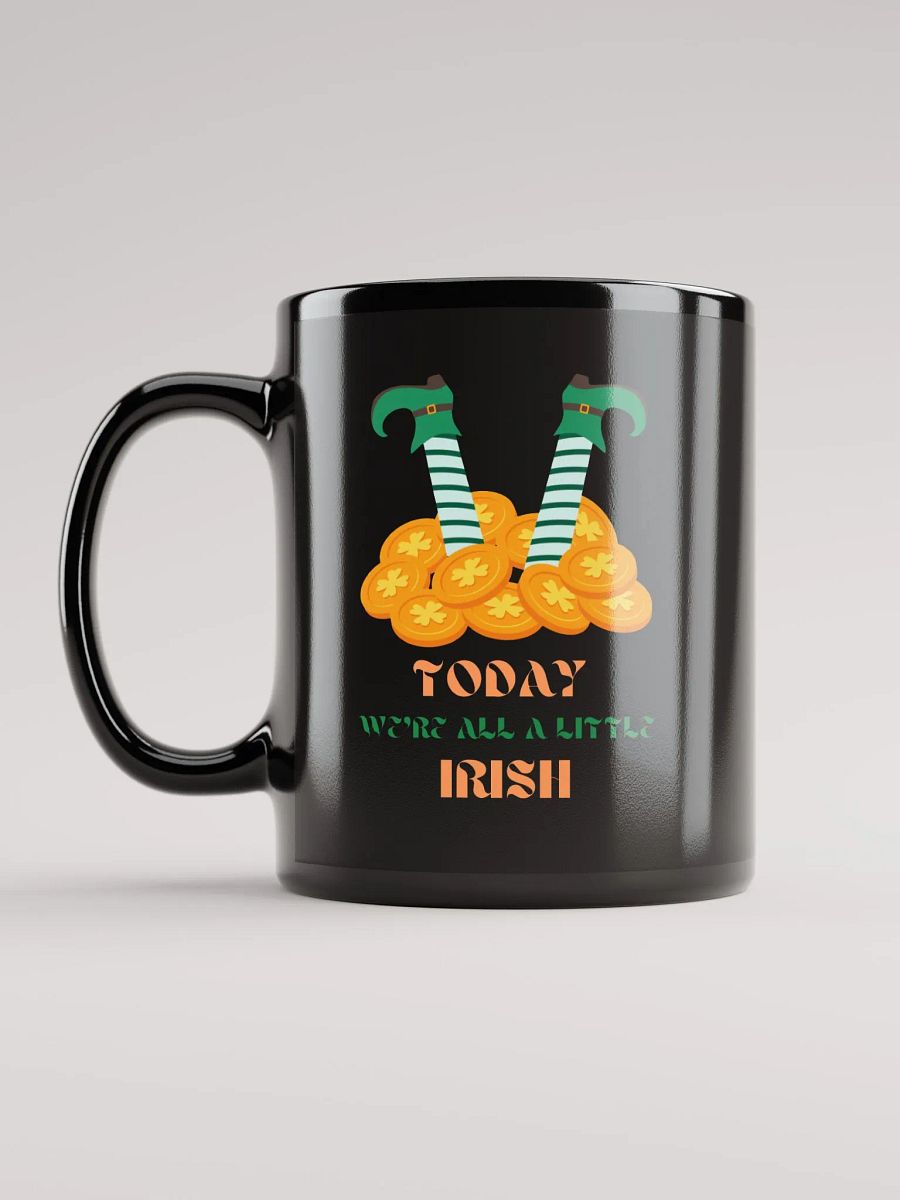 Whimsical St Patricks Day Gold Coin Mug product image (12)