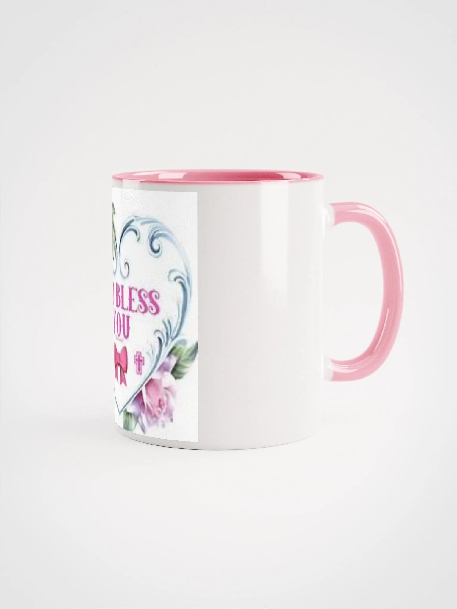 Pink and White Mug product image (1)
