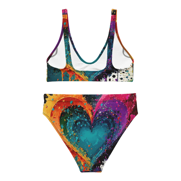 Love Colors the World High Waist Swimwear product image (2)