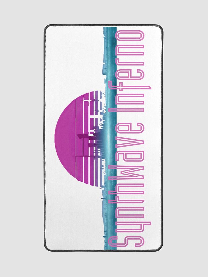 Synth City Desk Mat product image (1)
