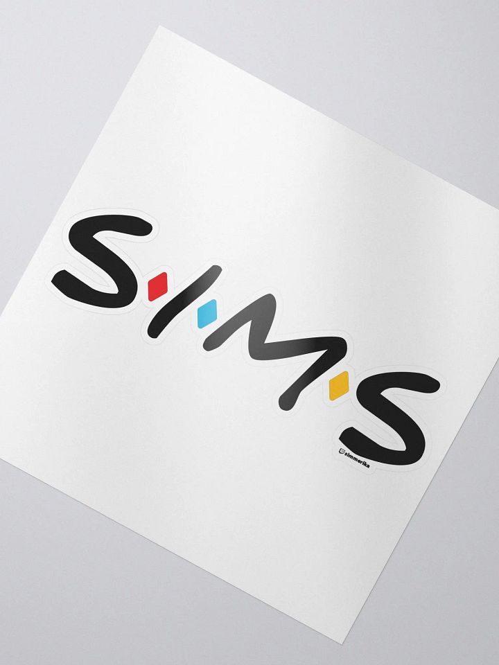 Sims Friends Style Sticker product image (2)