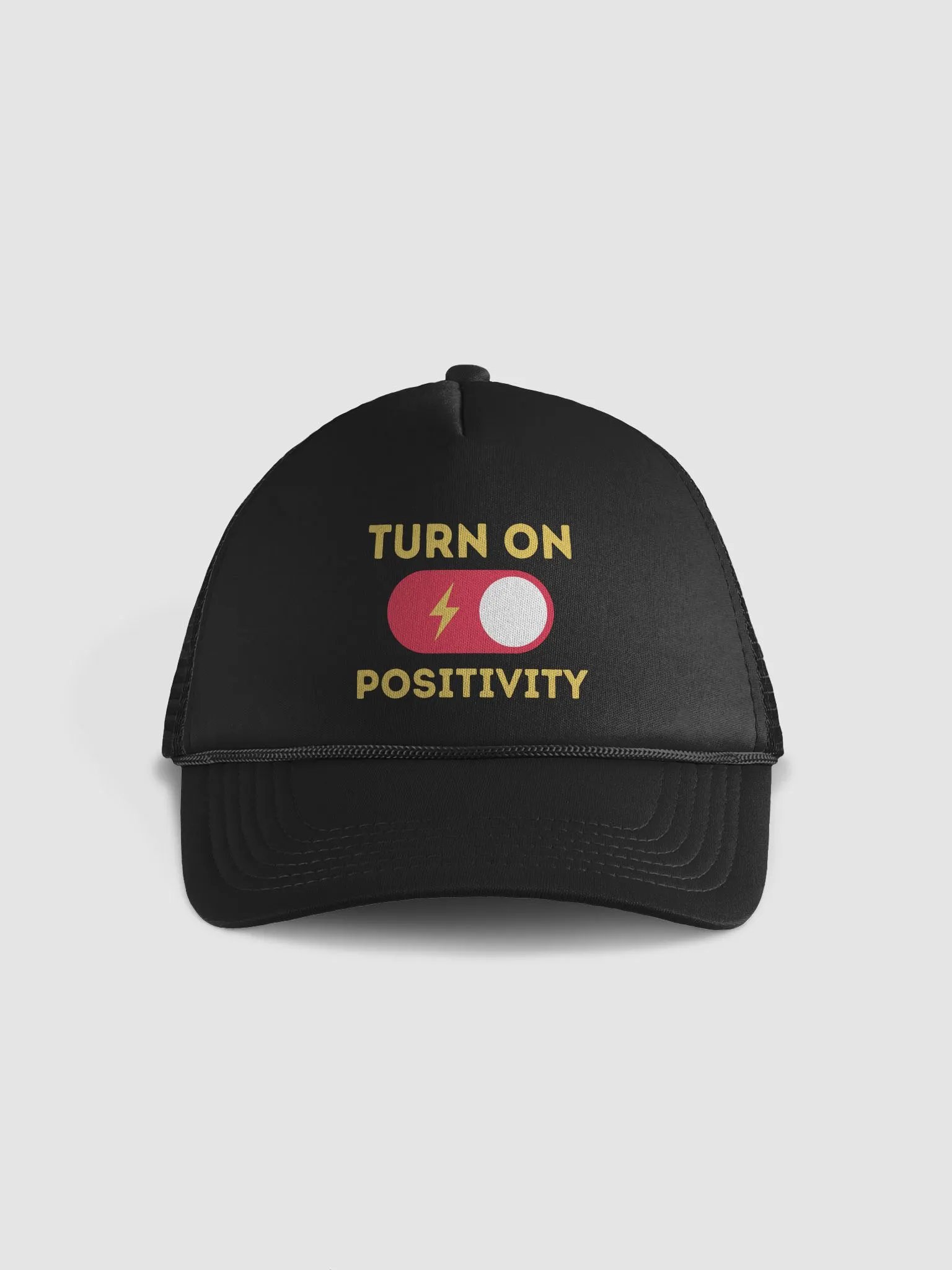 Positivity Switch Foam Trucker Hat product image (1)