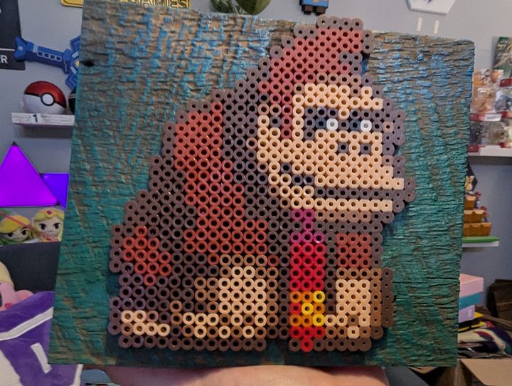 Rustic DK Perler Wallhanging product image (1)