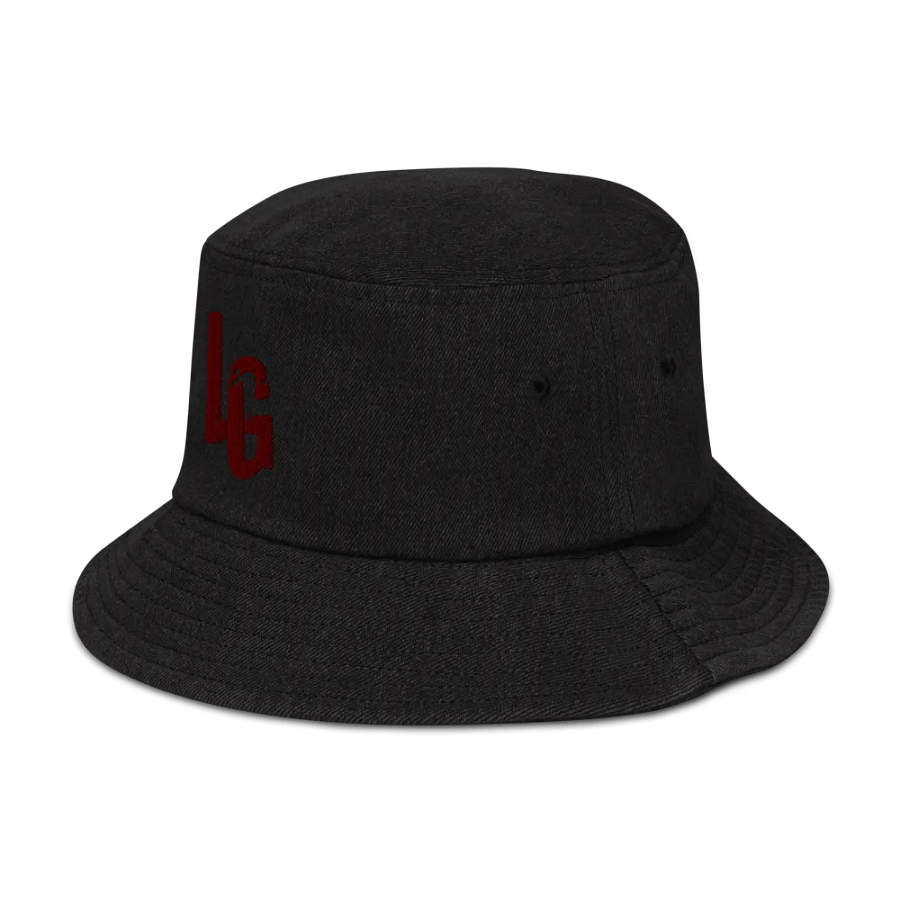 Denim Bucket Hat Embroidered Logo product image (4)