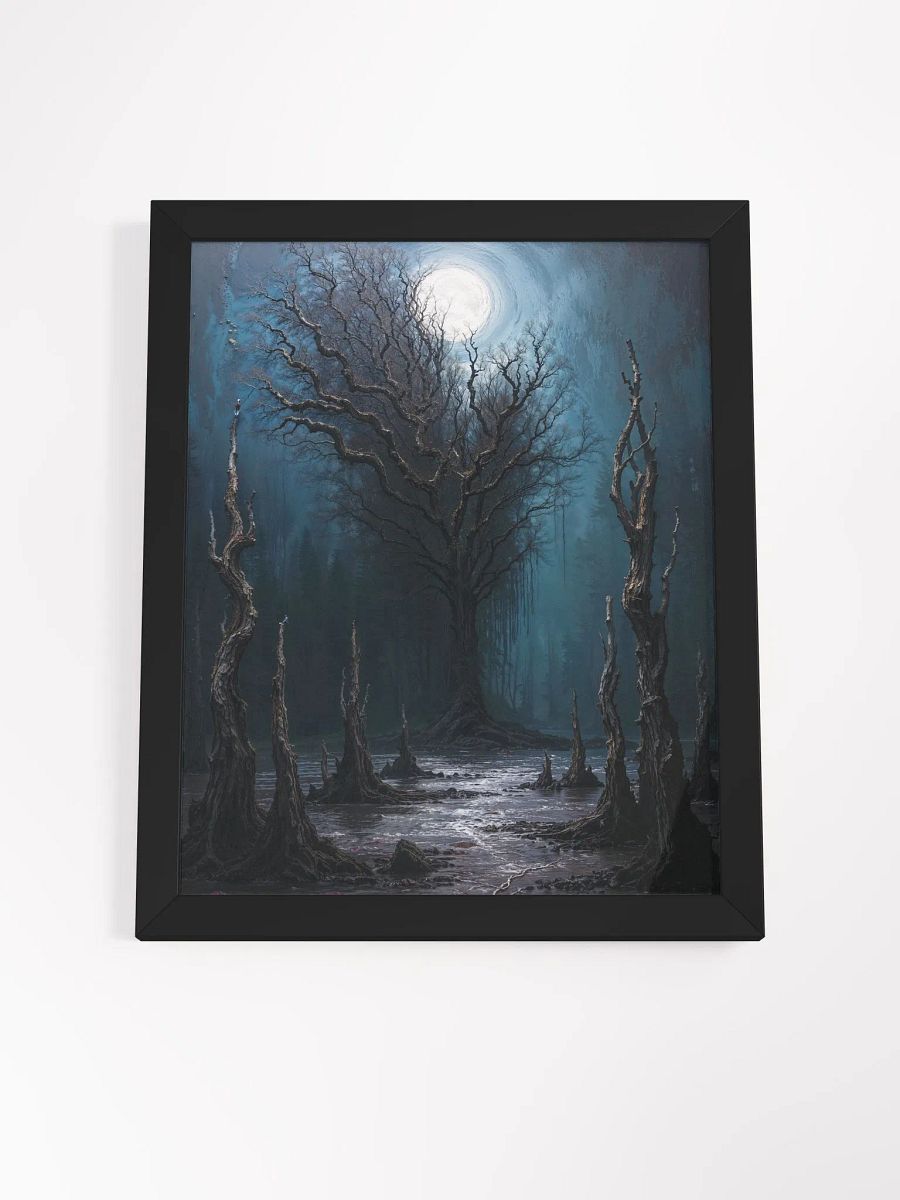 Moonlit Forest Framed Print product image (17)