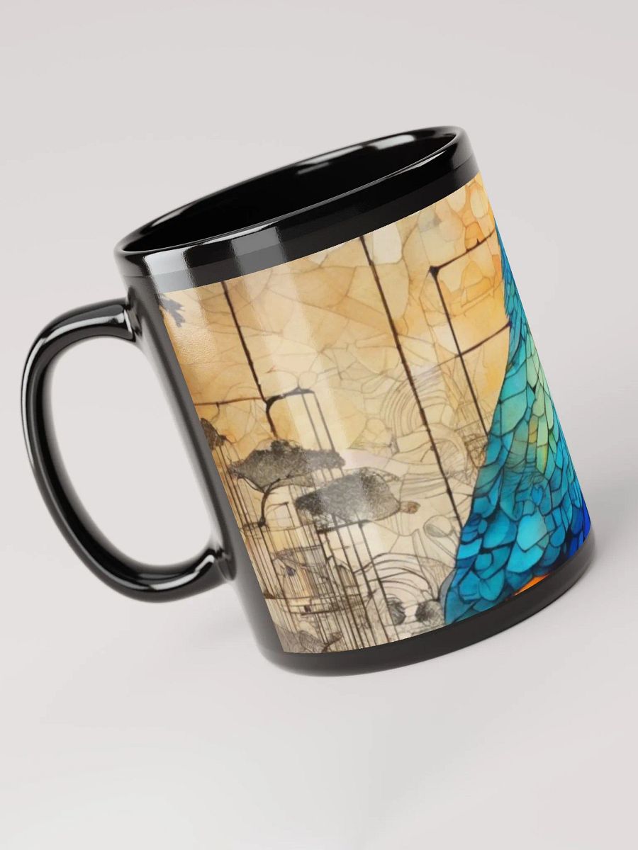 Mosaic Kingfisher Glossy Mug product image (6)