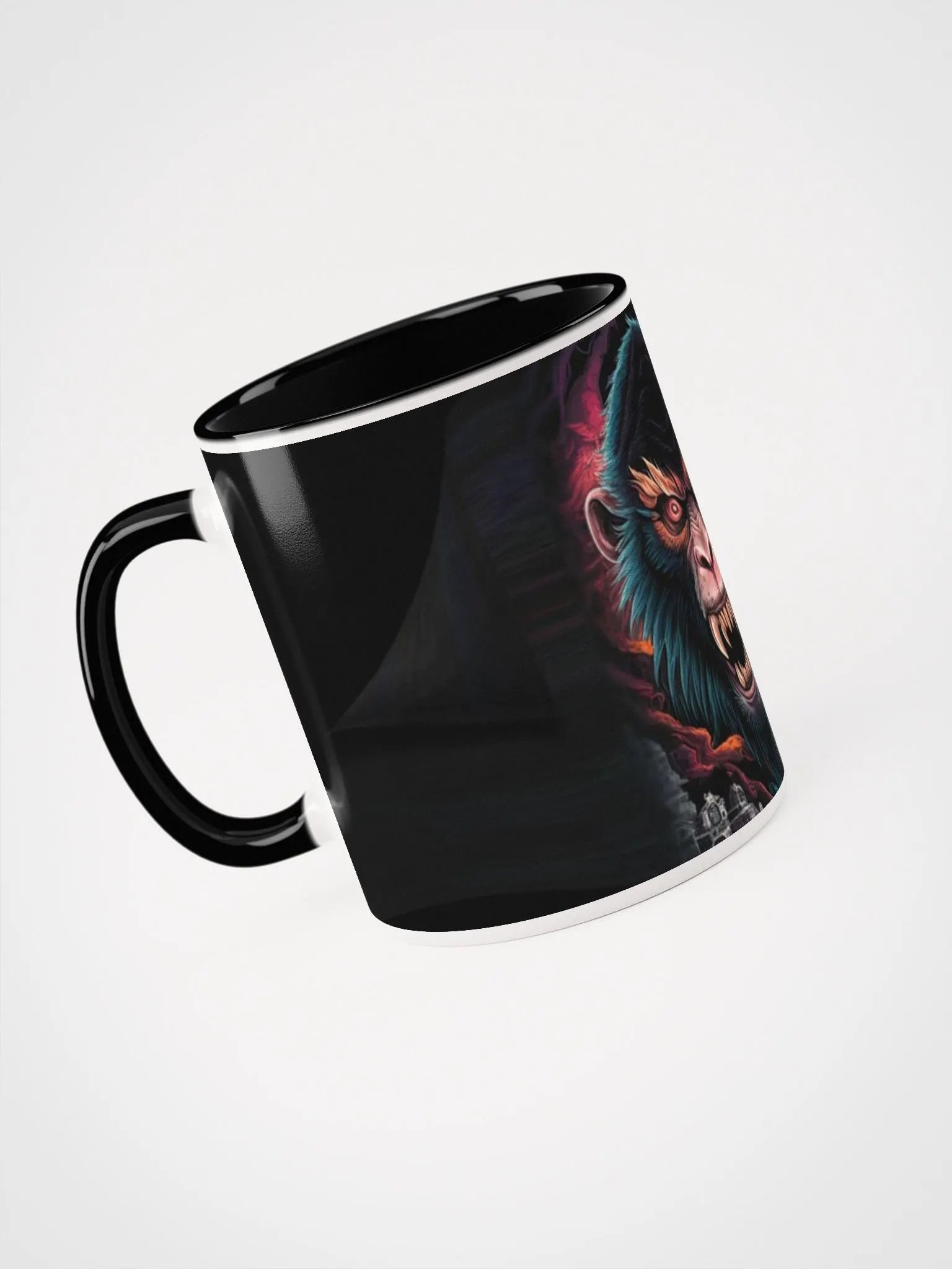 Fierce Fantasy Gorilla Ceramic Mug product image (3)