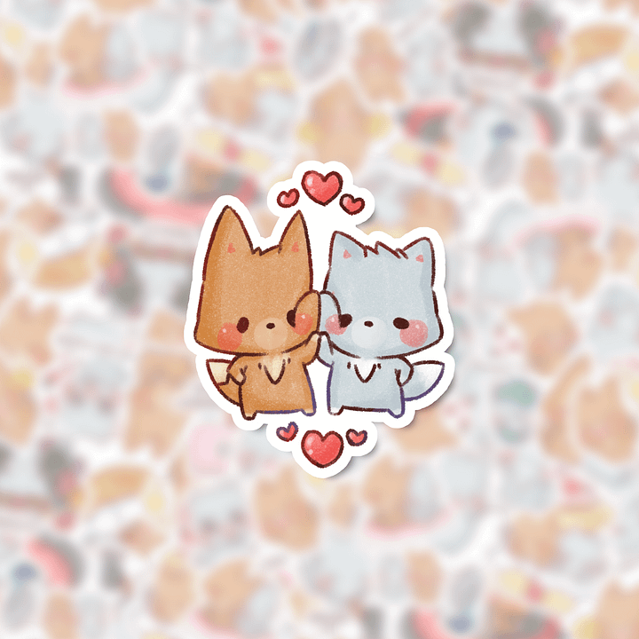 Lumi & Nyx's adventures ✨ | Die cut stickers product image (2)