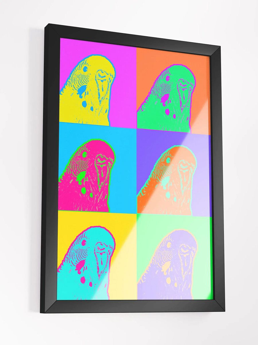 Atlas Bird Pop Framed Print product image (3)