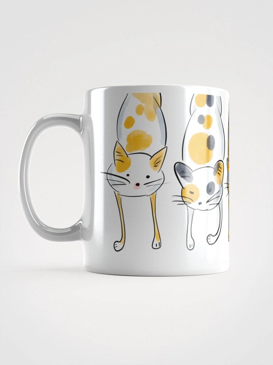 Hand Drawn Feline Friends Mug product image (18)
