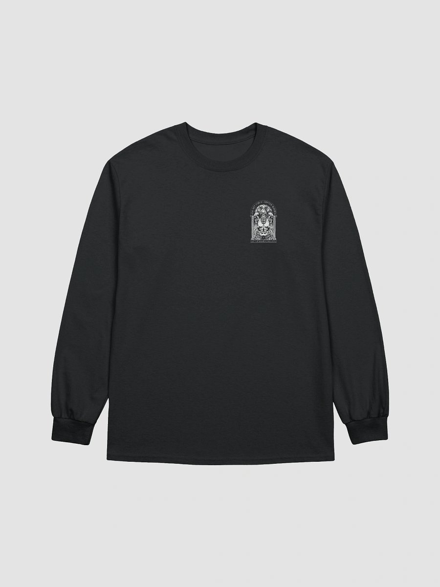 Atlas Gym Gear WHITE Long Sleeve T-Shirt product image (2)