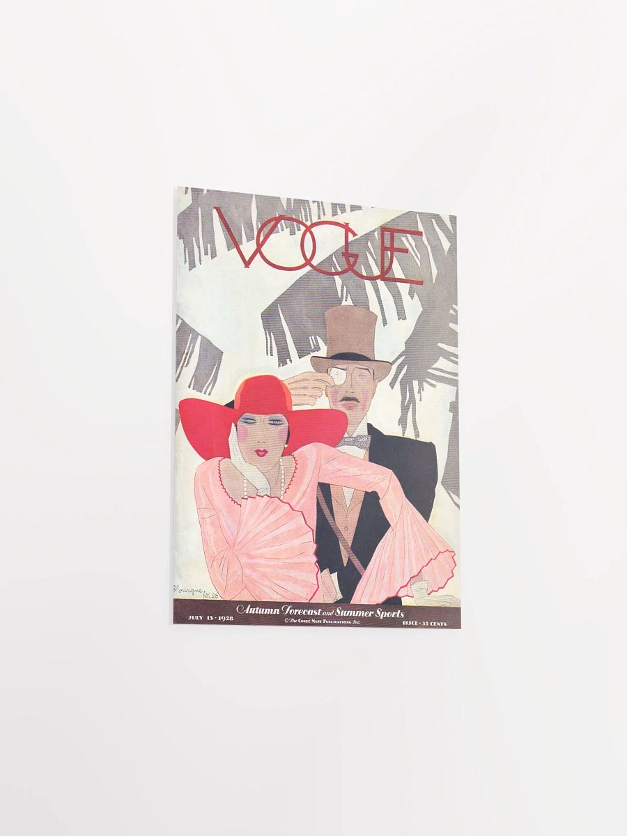 Vogue Cover from 1928 by Pierre Mourgue product image (9)