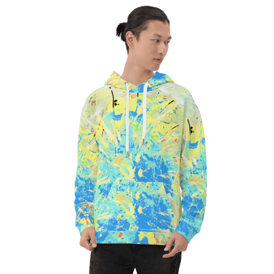 Cool Abstract Dandelion Seeds Unisex Pull Over Hoodie product image (8)