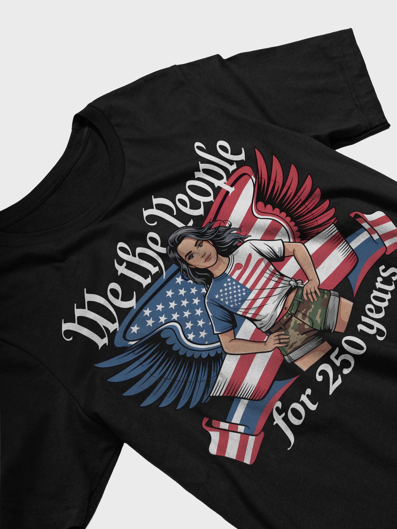 American Pride Wings Graphic T-Shirt product image (3)