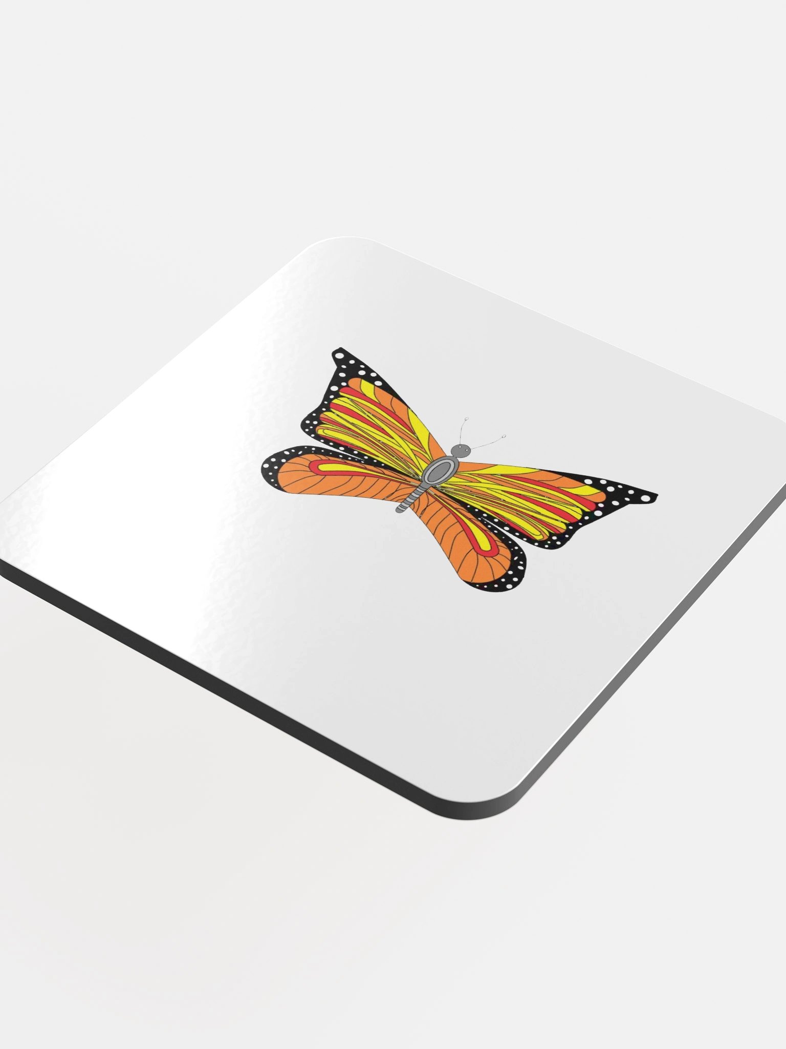 Vibrant Butterfly Glossed Coaster product image (4)