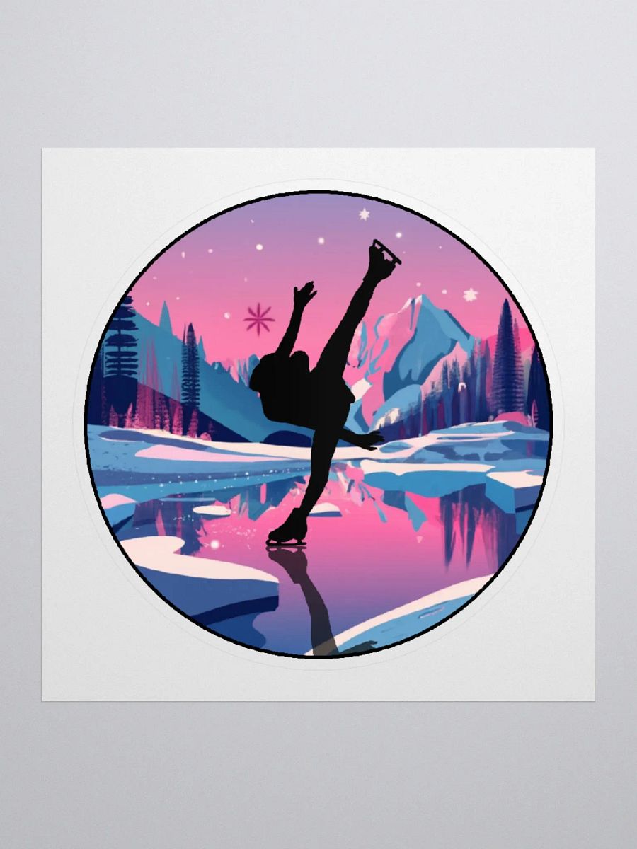 Ice Queen Spiral Sticker product image (1)