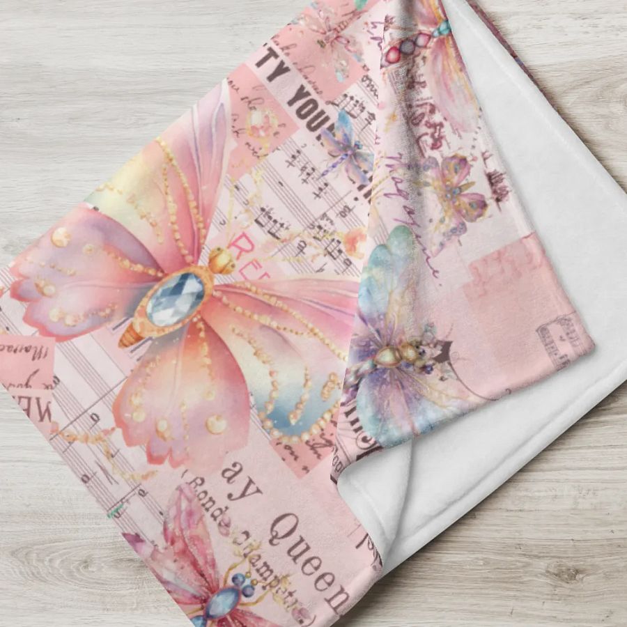 Pink, Butterfly & Dragonfly Ephemera product image (17)