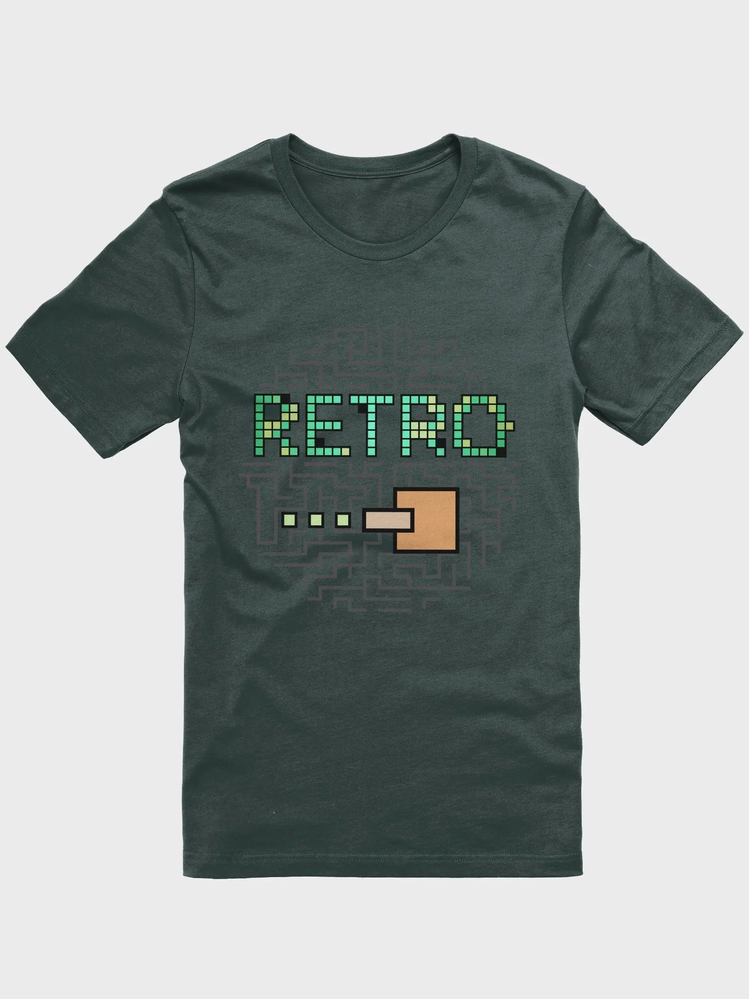 Retro Text in Maze - Supersoft T-Shirt product image (1)
