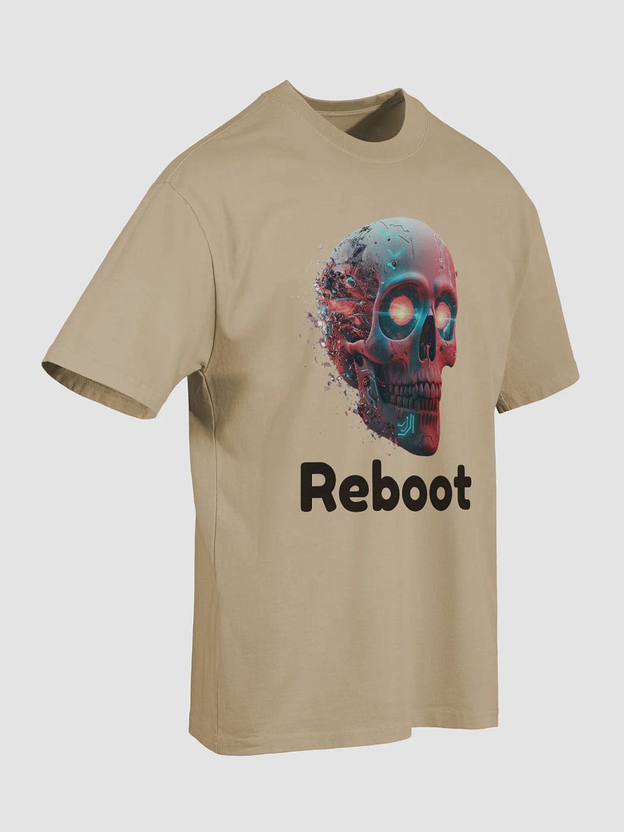 Cybernetic Reboot Glow Skull T-Shirt product image (20)