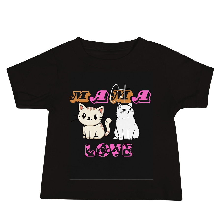 Mama Cat Love Baby Tee product image (2)