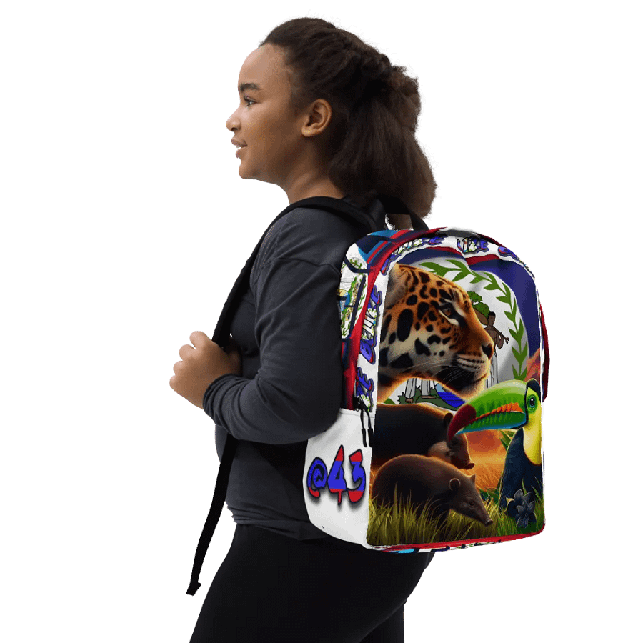 Beauty of Belize Backpack product image (12)