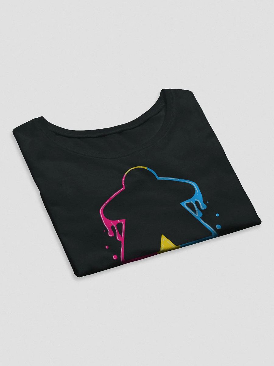 Drippy Pan Pride Meeple Crop Top Shirt product image (4)