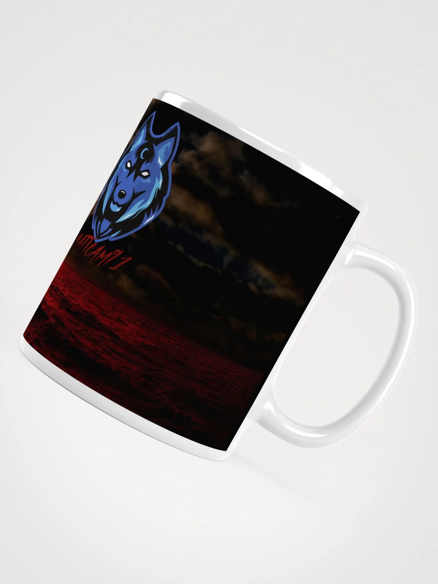 Blood Moon Wolf Coffee Cup product image (5)