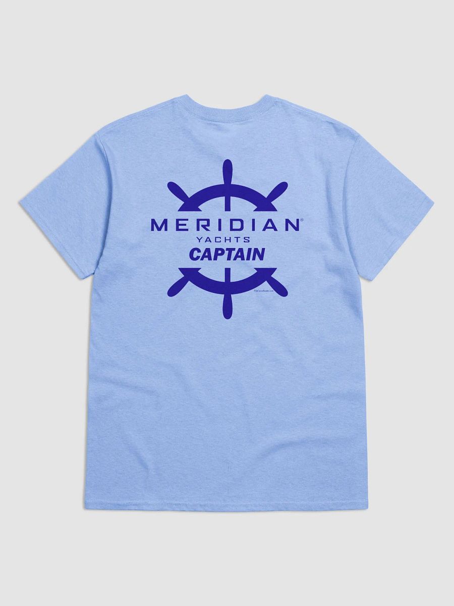Meridian Yachts - T-Shirt - Light Shirt w/Blue Logo product image (4)
