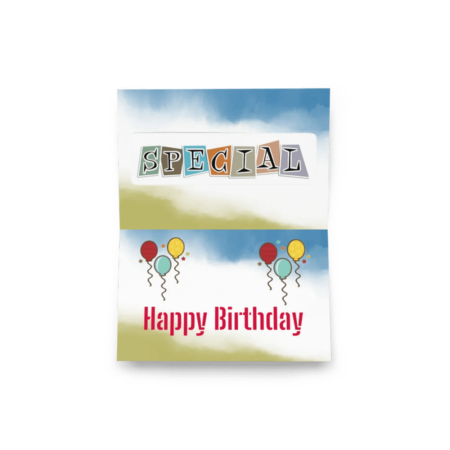 Very Special Birthday Card product image (10)