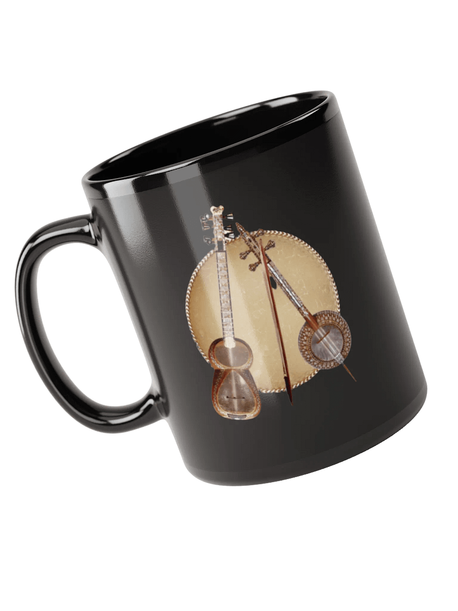 Mug with tar and kamancheh design for mugham lovers product image (5)