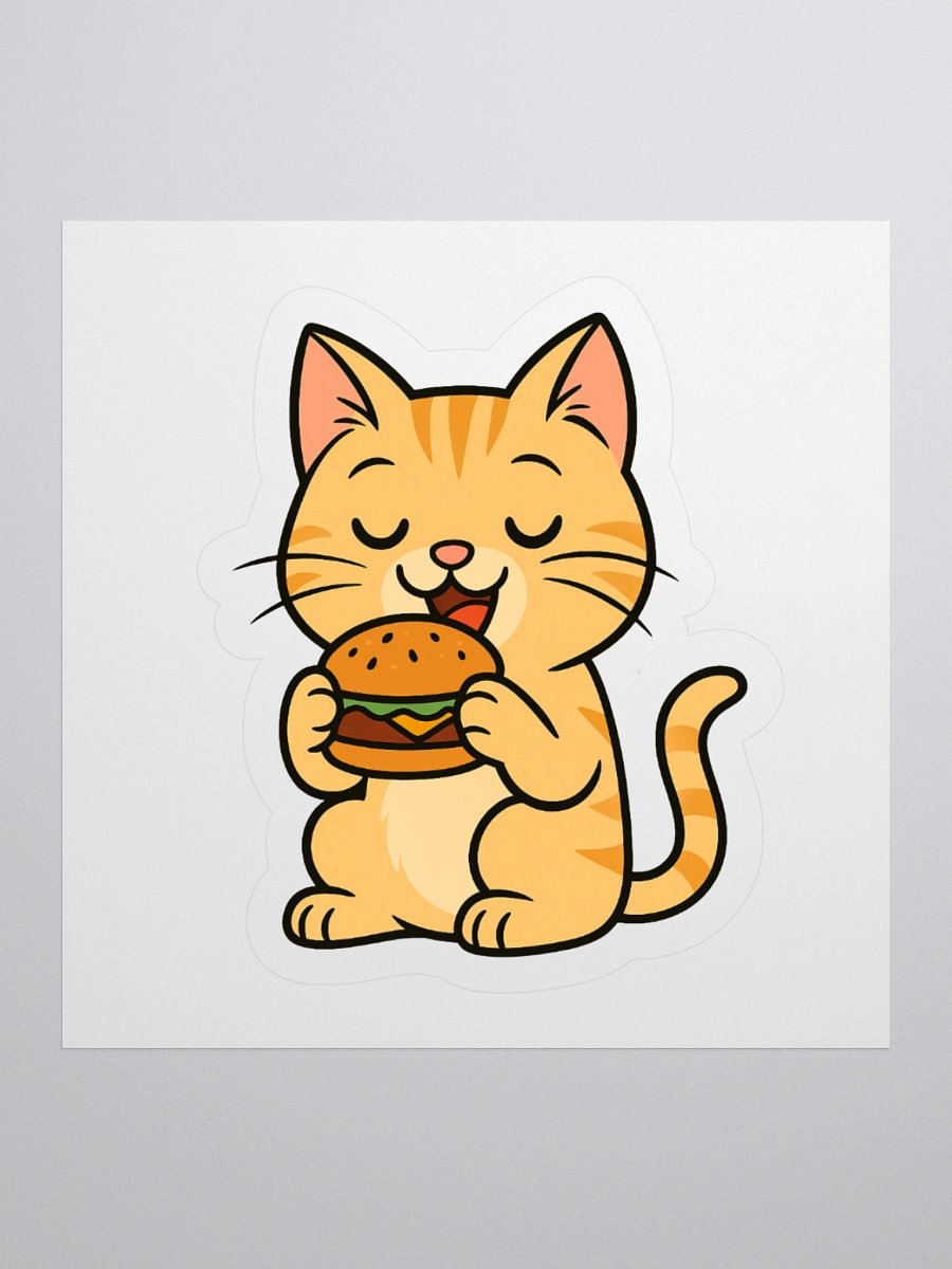Luna Loves Burgers Sticker product image (1)