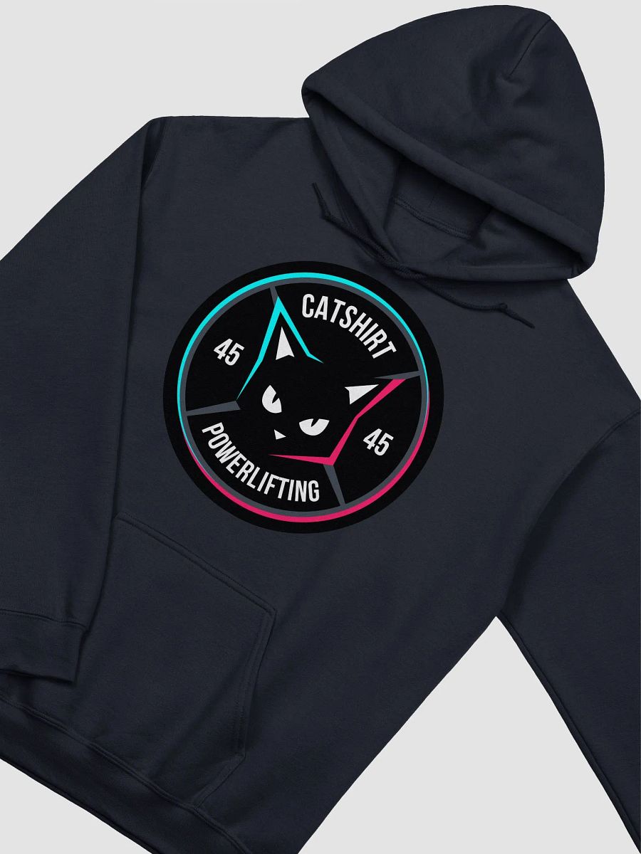 Catshirt Powerlifting Gildan Hoodie product image (26)