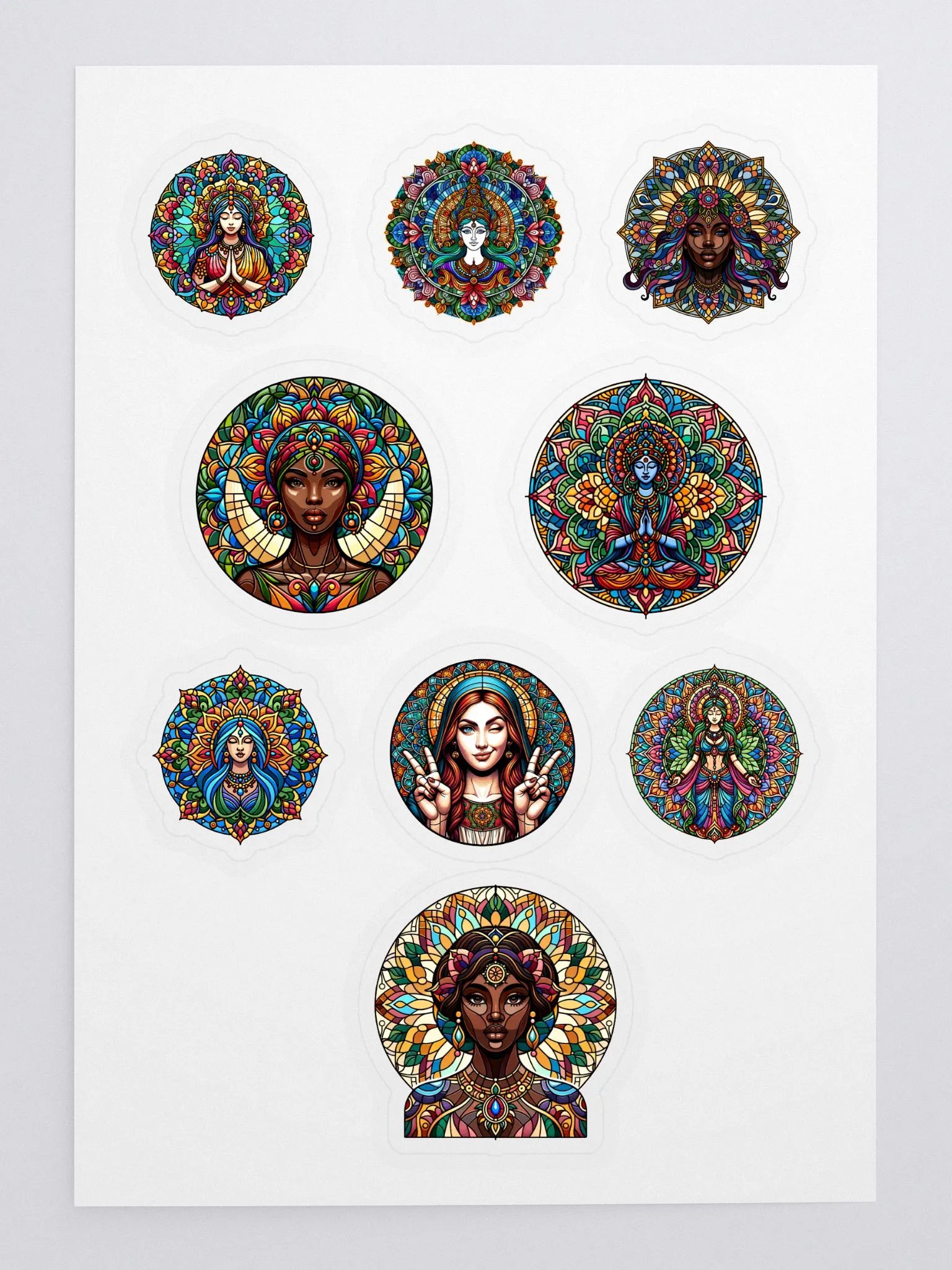 Goddess Collective Kiss Cut Sticker Sheet product image (3)