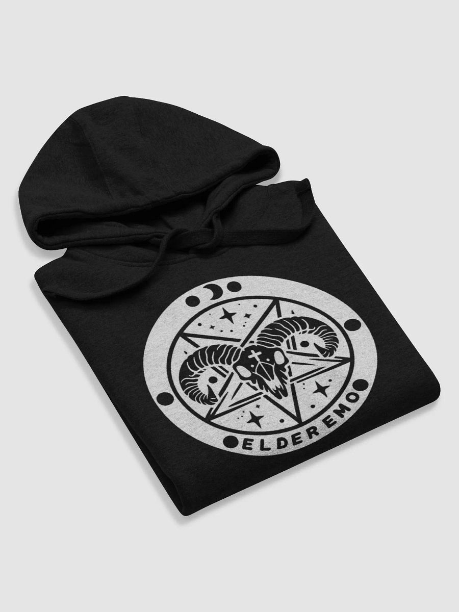 Elder Emo Pentagram & Ram Skull Hoodie product image (4)