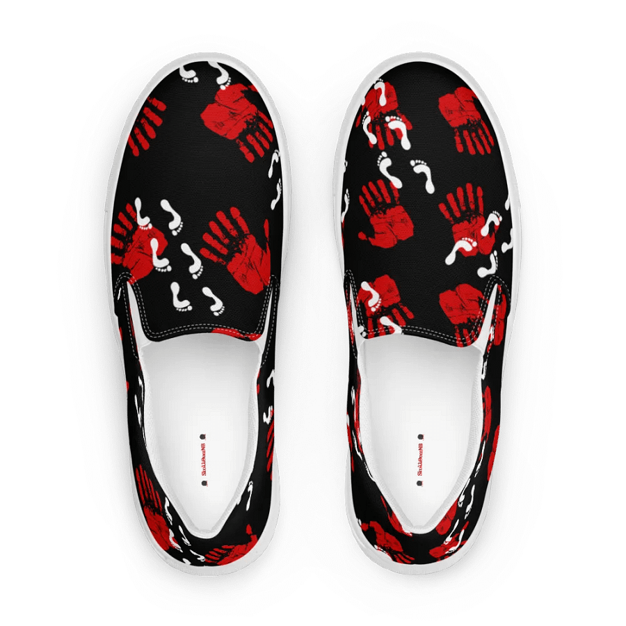mens ghost print slip on product image (9)