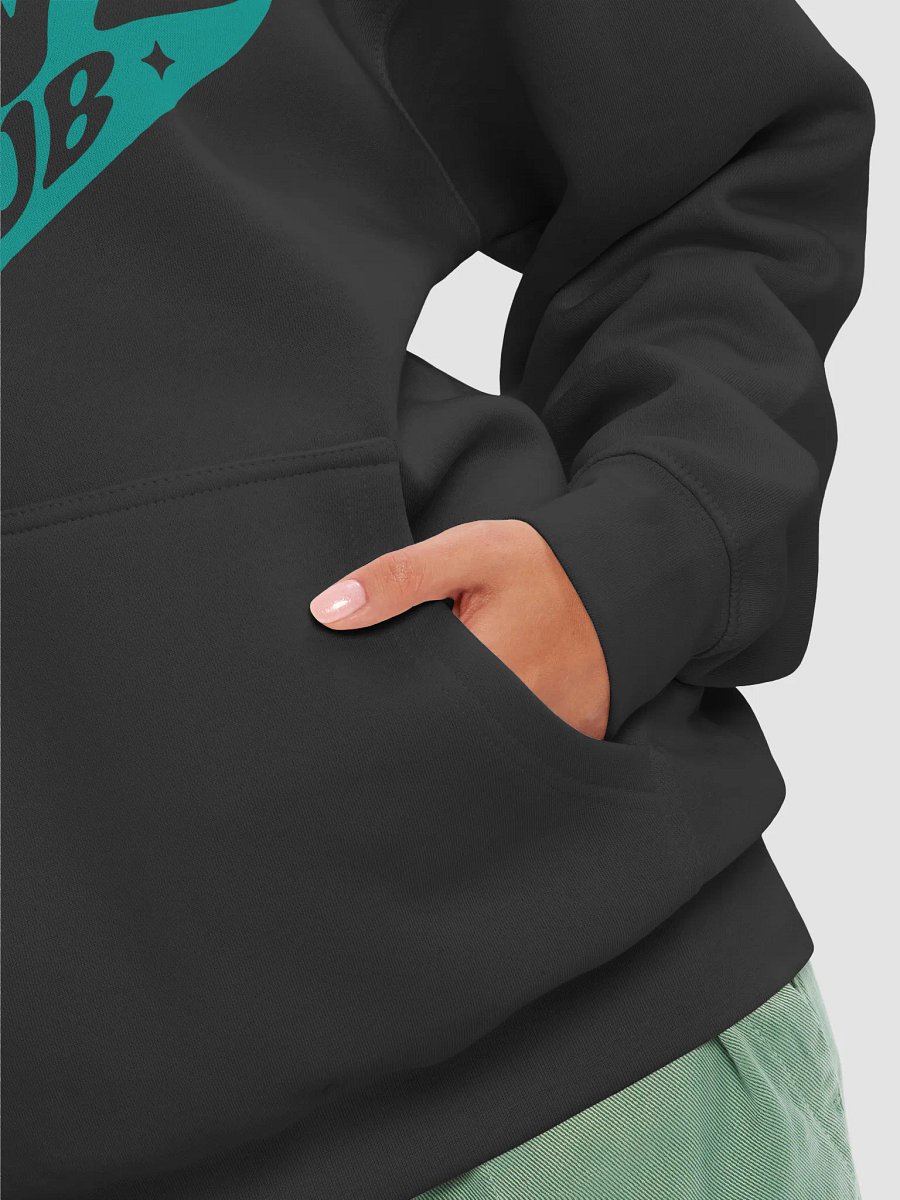 Teal Love Floral Heart Hoodie product image (8)