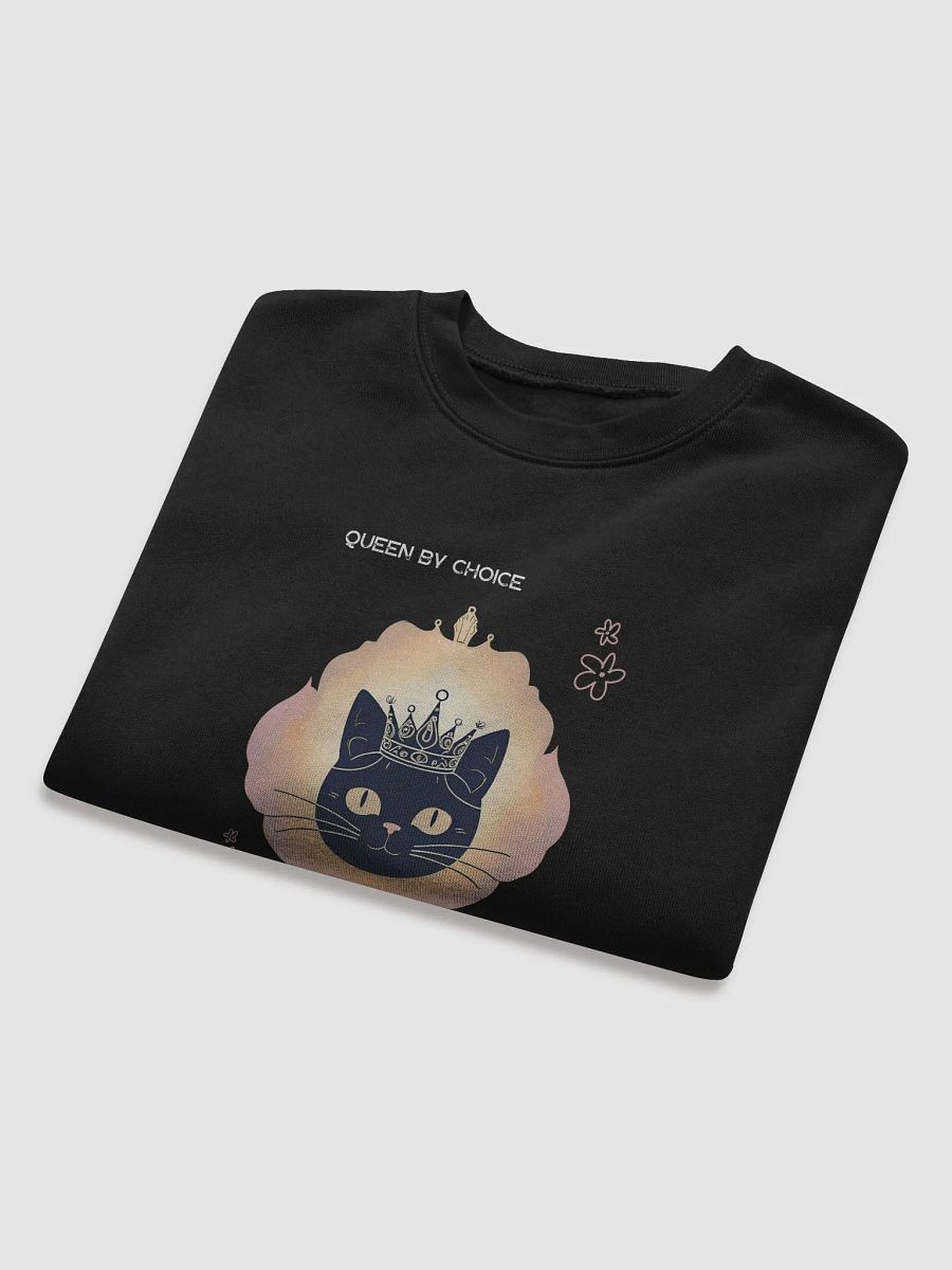 Regal Cat Crown Fleece Sweatshirt product image (8)