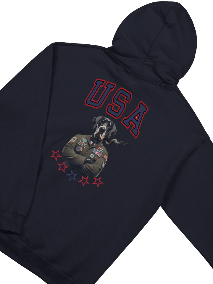 Patriotic Dog USA Hoodie product image (1)