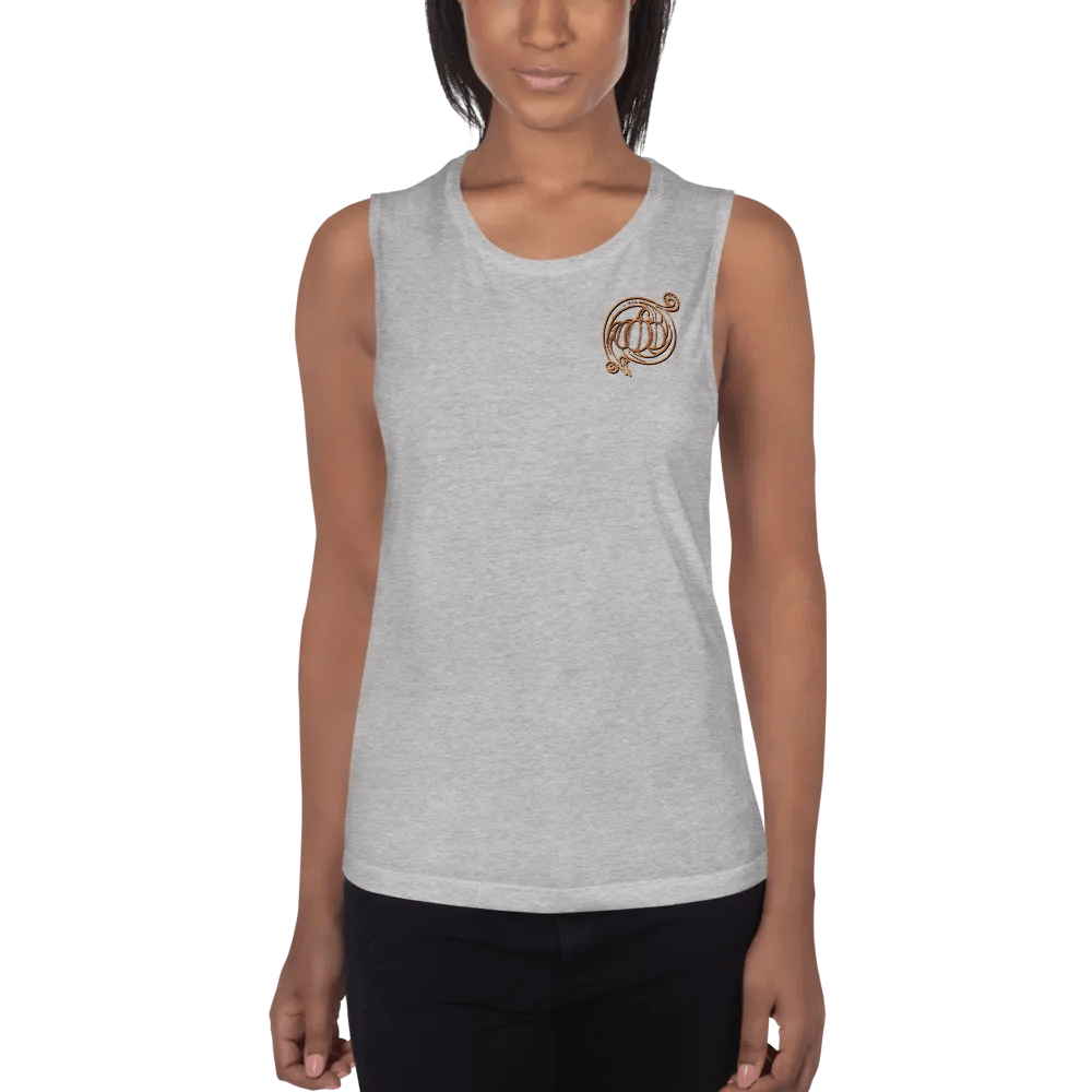 Pumpkin Pocket Muscle Tank product image (4)
