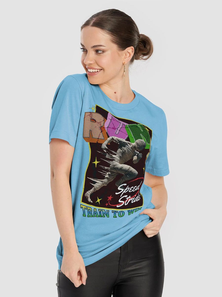 Train To Win Block Letters Run! Dynamic Stride T-Shirt product image (5)