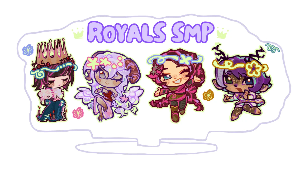 Royals SMP Acrylic Stand (Emi, Winter, Grace, Cam) product image (1)