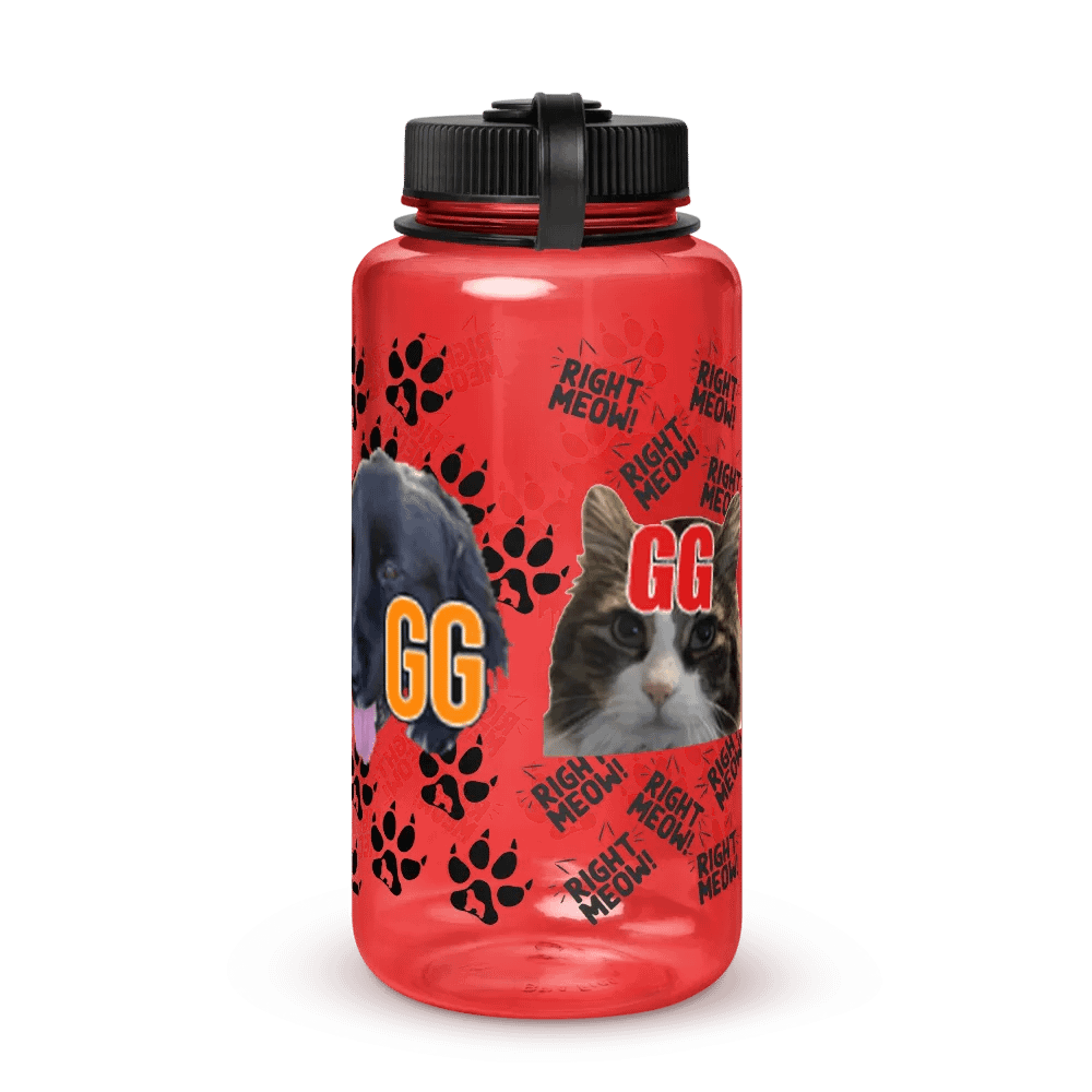 Archie & Murphy Bottle (red) product image (4)
