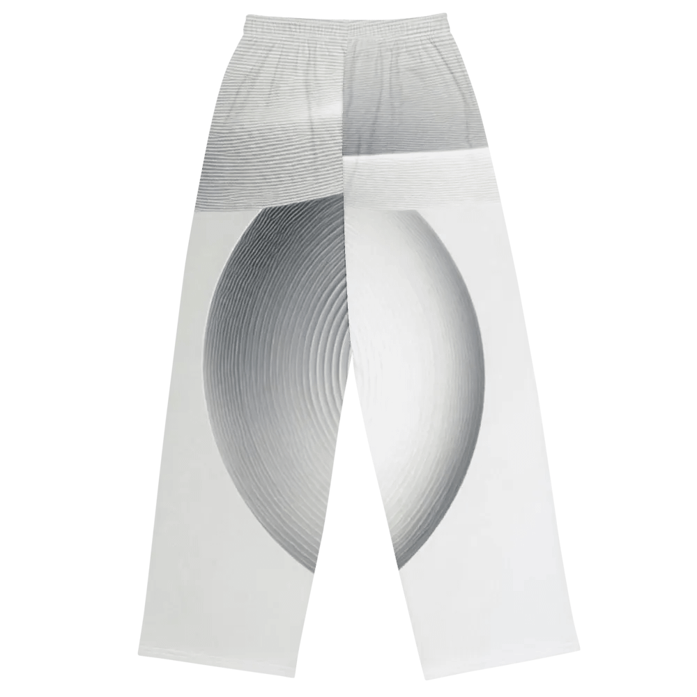 Men's Stream-White Print Pants product image (4)