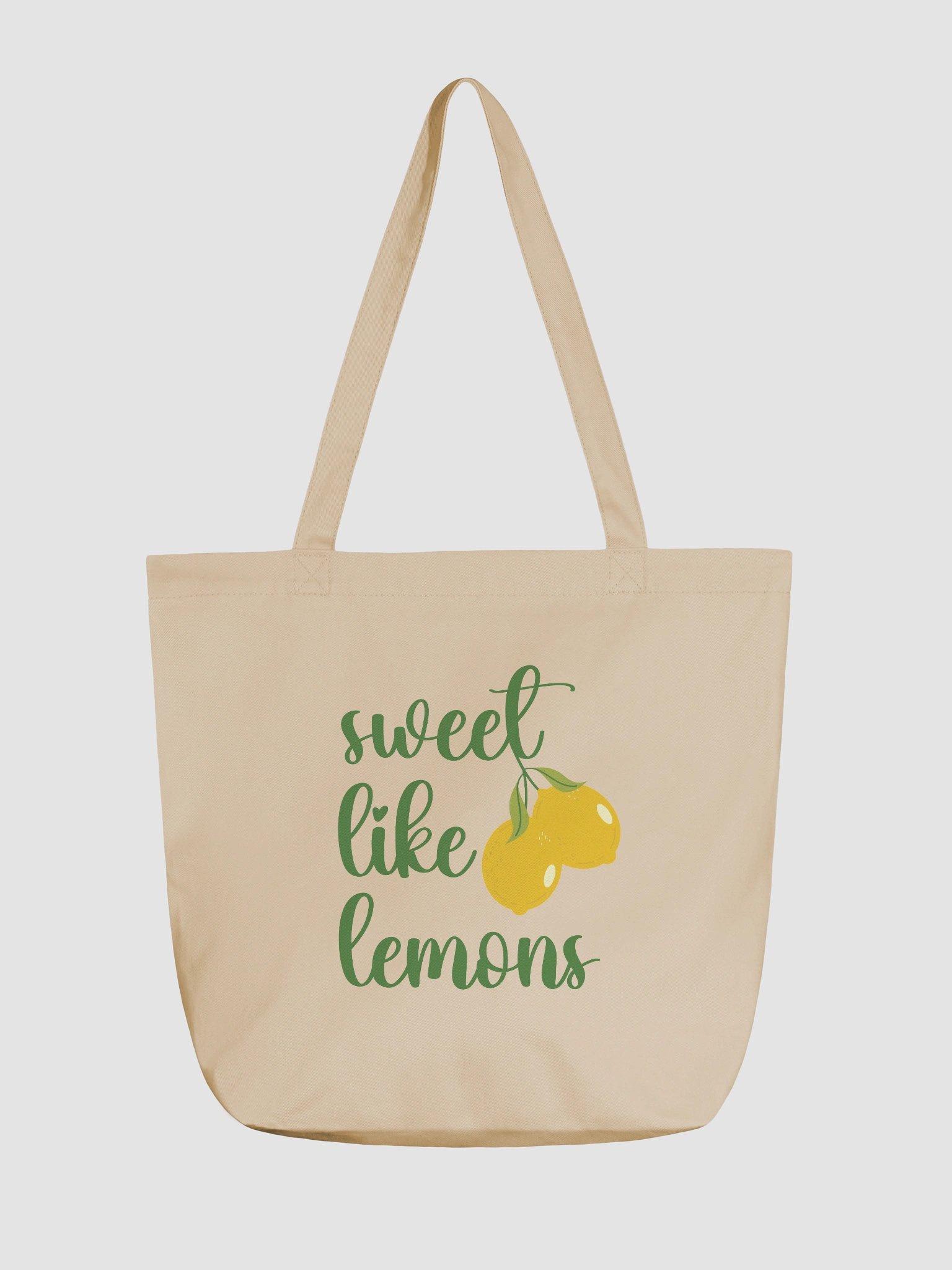 Sweet Like Lemons Organic Tote Bag product image (1)