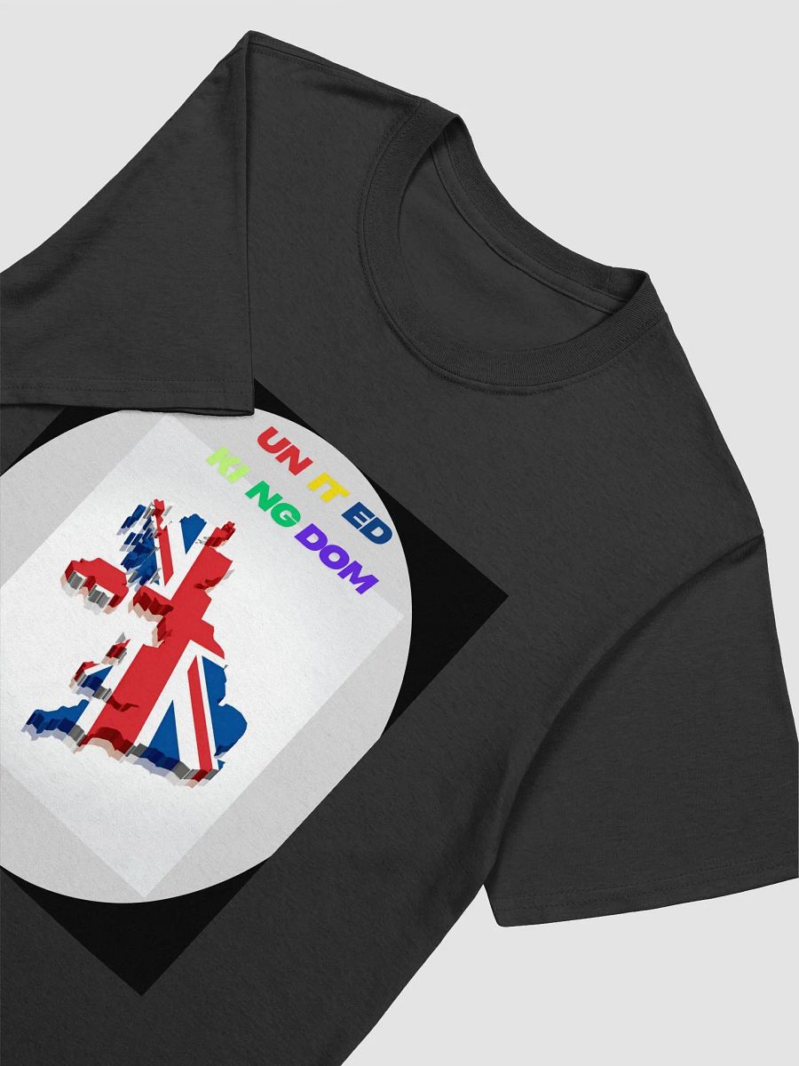 United Kingdom Flag Map Unisex Softstyle T-Shirt product image (3)