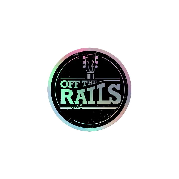 Off The Rails Holo Sticker product image (1)