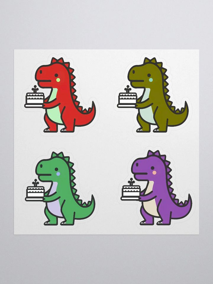 Dino Delight Kiss-Cut Stickers Set 2 product image (1)