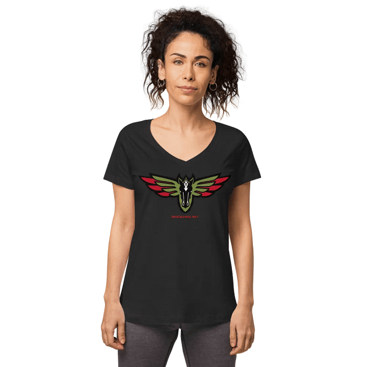 Flying Horse Tee Women's V-Neck product image (1)